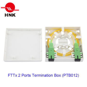 FTTH 86 Tipo 2 Portas Fibra Óptica Caixa Terminação de Cabo (PTB086)